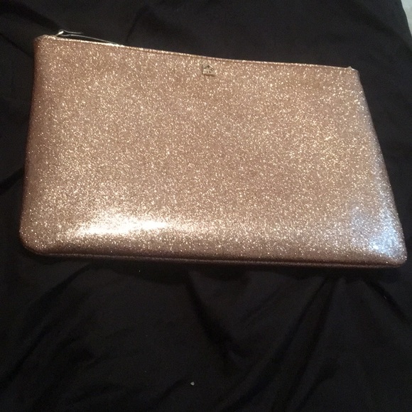 New Kate Spade glitzy Rose Gold Bag - Picture 1 of 4